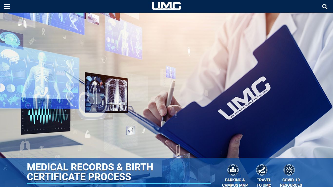Medical Records & Birth Certificate Process - UMC Hospital